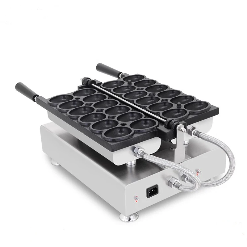 12 Pcs Electric Waffle Iron 110V/220V Egg Shape Waffle Machine Commercial Eggs Waffle Maker Pastry Baking Machine