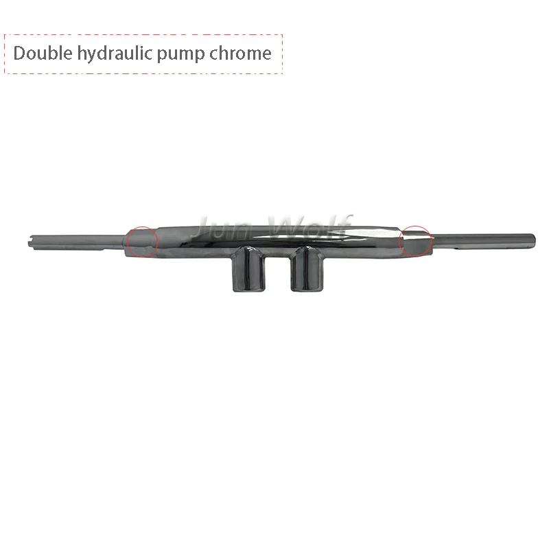 دراجة نارية المقود 4 "ارتفاع 2" T بار المقاود متوافق مع هارلي الدهون الصبي اختراق Luther ليلا قضيب خاص الخامس قضيب #5