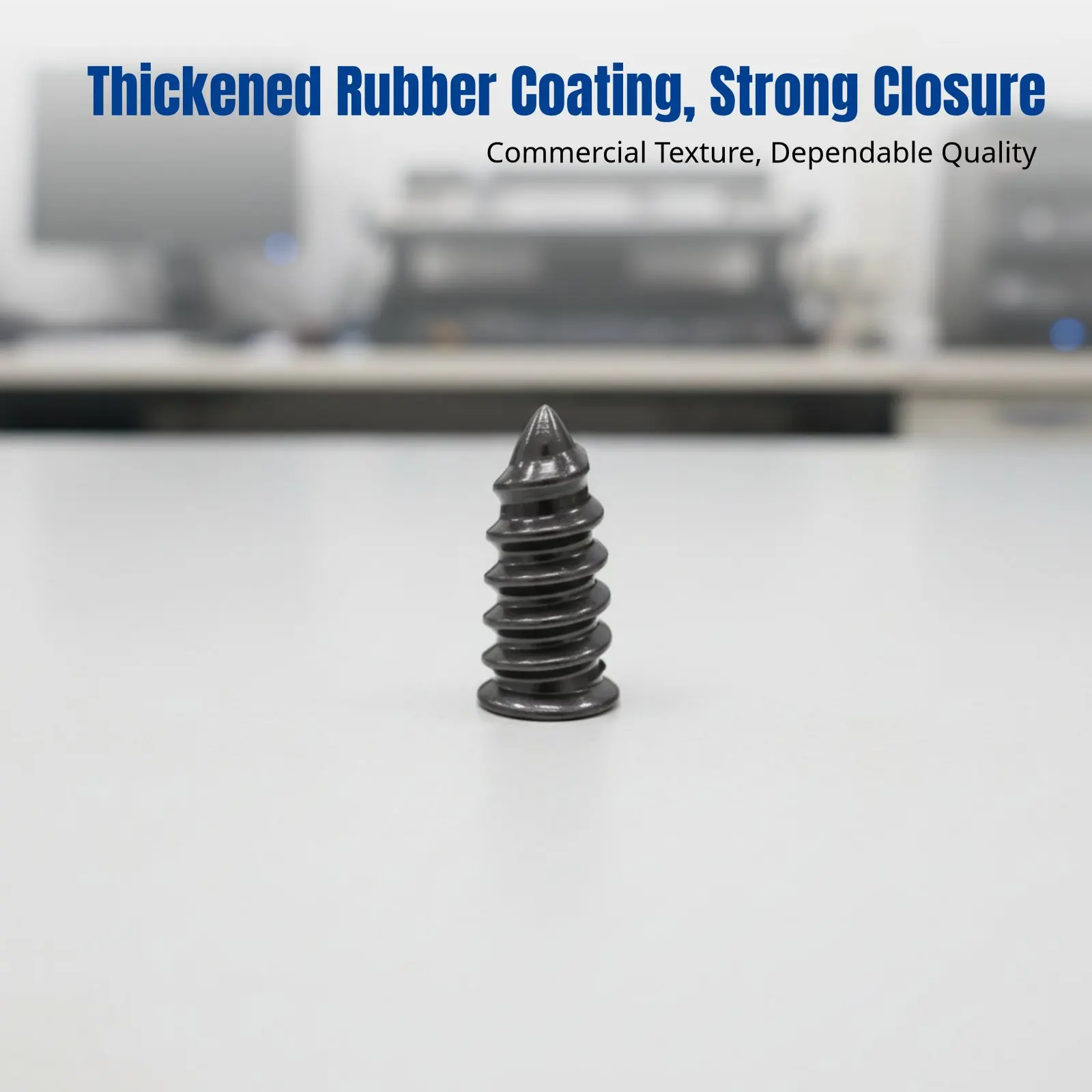 Mushroom Plug Nail, Quick Patch, Vacuum Tire Repair Kit, Upgraded Galvanized, Thickened Rubber, Universal for Motorcycle