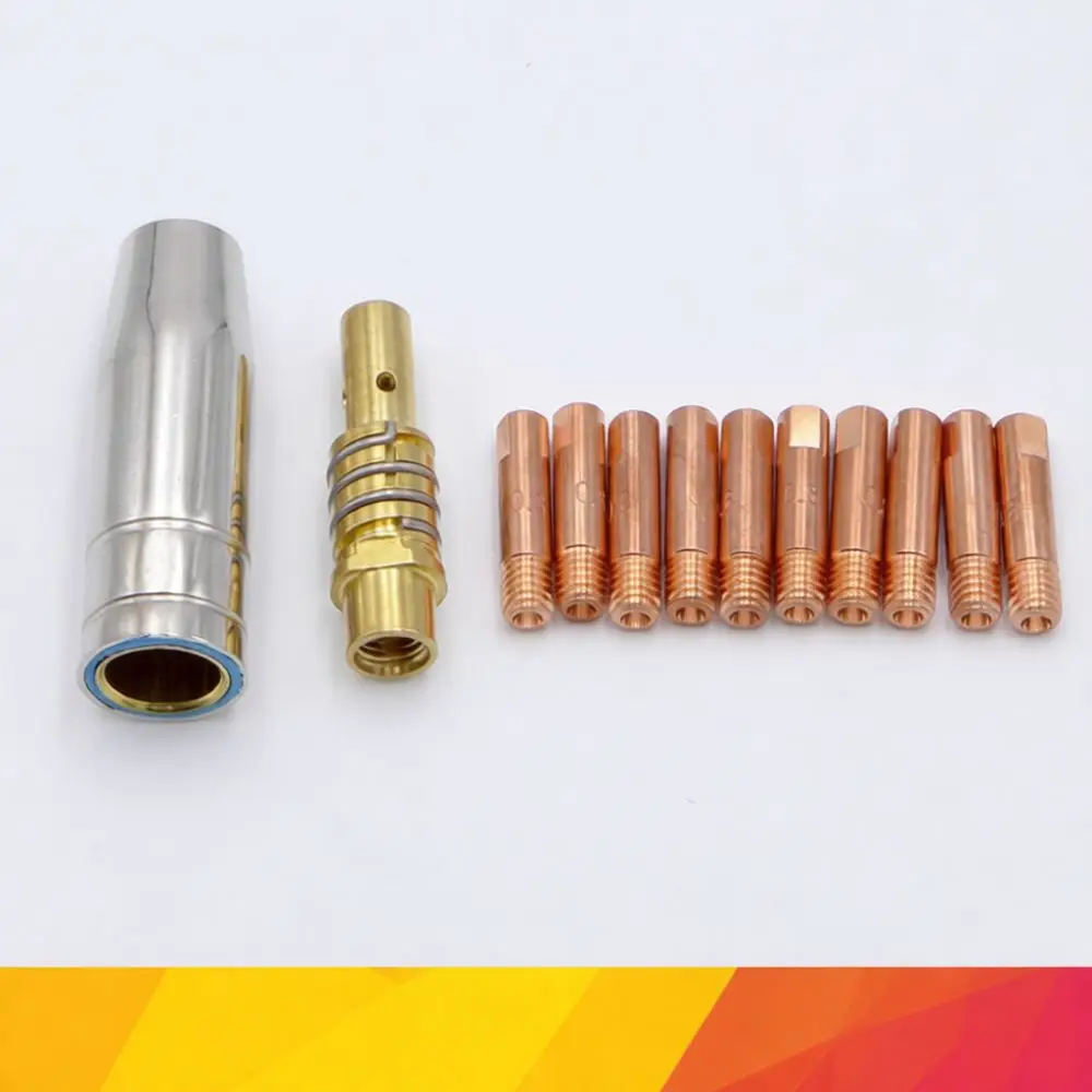 Industry Standard 15AK Welding Torch Set For Zheng Tong Da Contact Tips Diffuser Nozzle Gas Shielded Welding Equipment