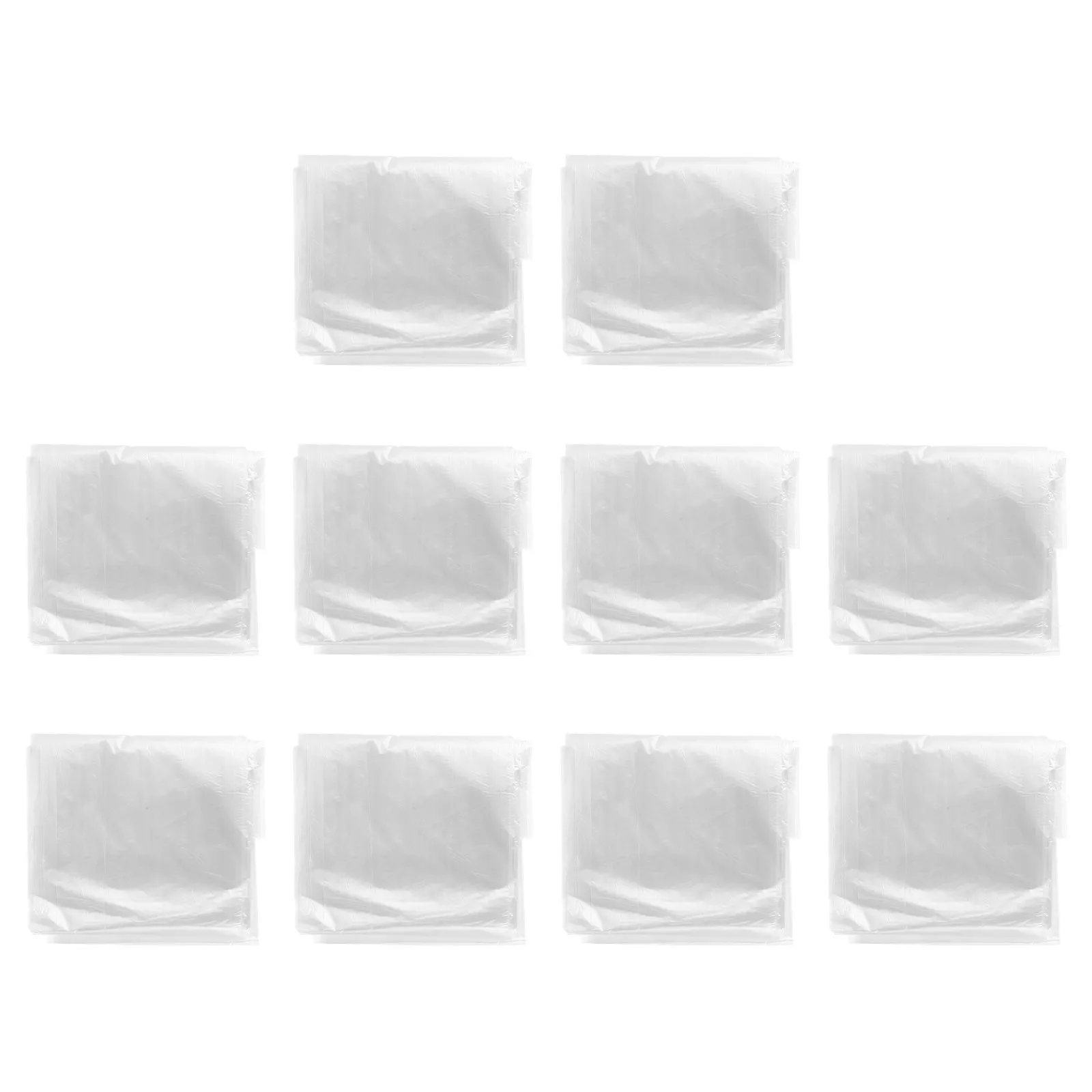 

10Pcs Thickened Disposable Bathtub Cover Excellent Material Tear Resistant for Hotel Home Beauty Salon Convenient Easy to