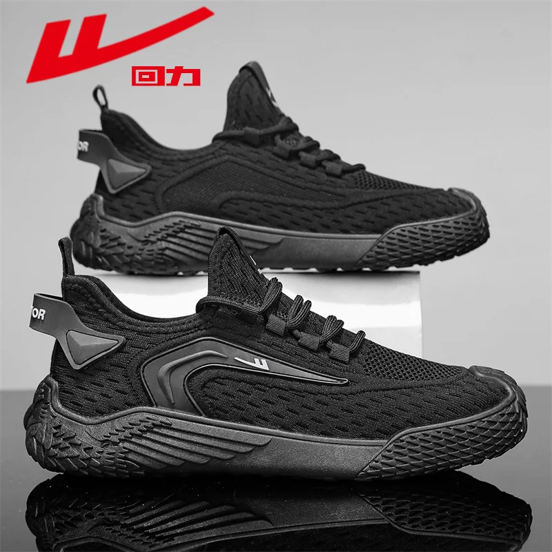 WARRIOR 2024 New Mesh Breathable Male Running Shoes Classic Brand Original Sneakers Soft Lace-up Cloud Tennis Shoe