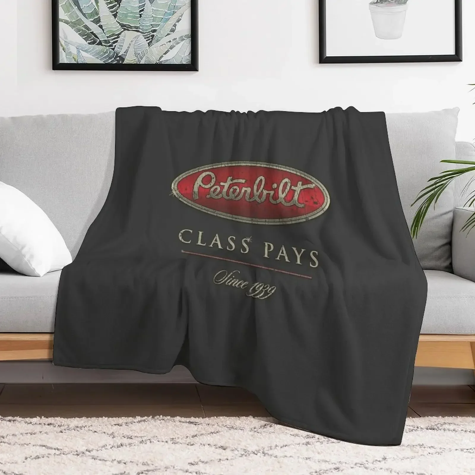 

Peterbilt Class Pays 1939 Throw Blanket Kid'S blankets and throws Blankets For Baby Blankets
