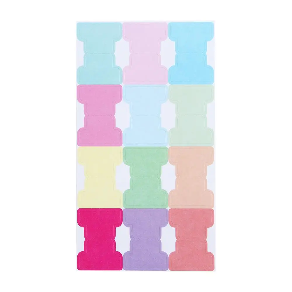 Repositionable File Tabs Office Stationery Book Pages Markers Self-adhesive Paper Tabs Index Label Sticker Index Tab Flags