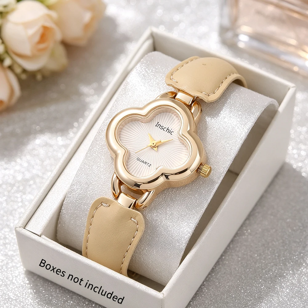1Pc Trendy Latest Elegant And Fashionable Quartz Watch, Ideal Gift For Friends And Family On Valentine's Day, Easter, Birthdays!