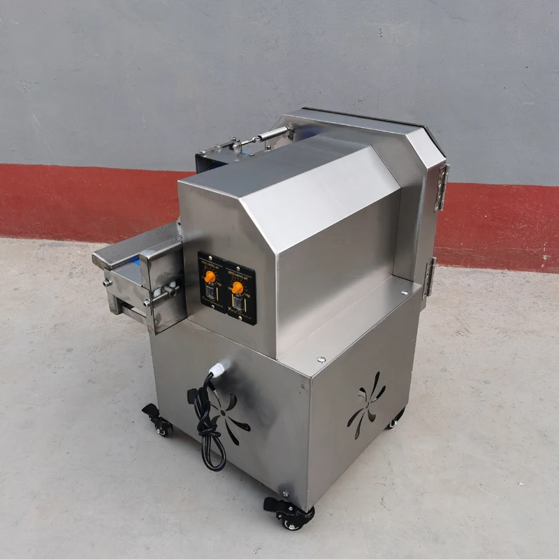 

Onion Cutter Machine Fully Automatic Vegetable Slicing Machine Restaurant Potato Carrot Slicer Vegetable Cutting Machine