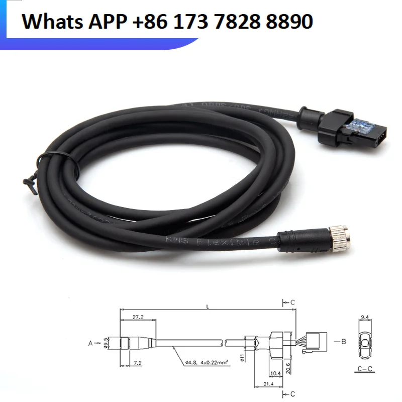 

Контактный цифровой кабель датчика смещения GT2-CH2M/5M/10/20M/CHL2M/CA2M