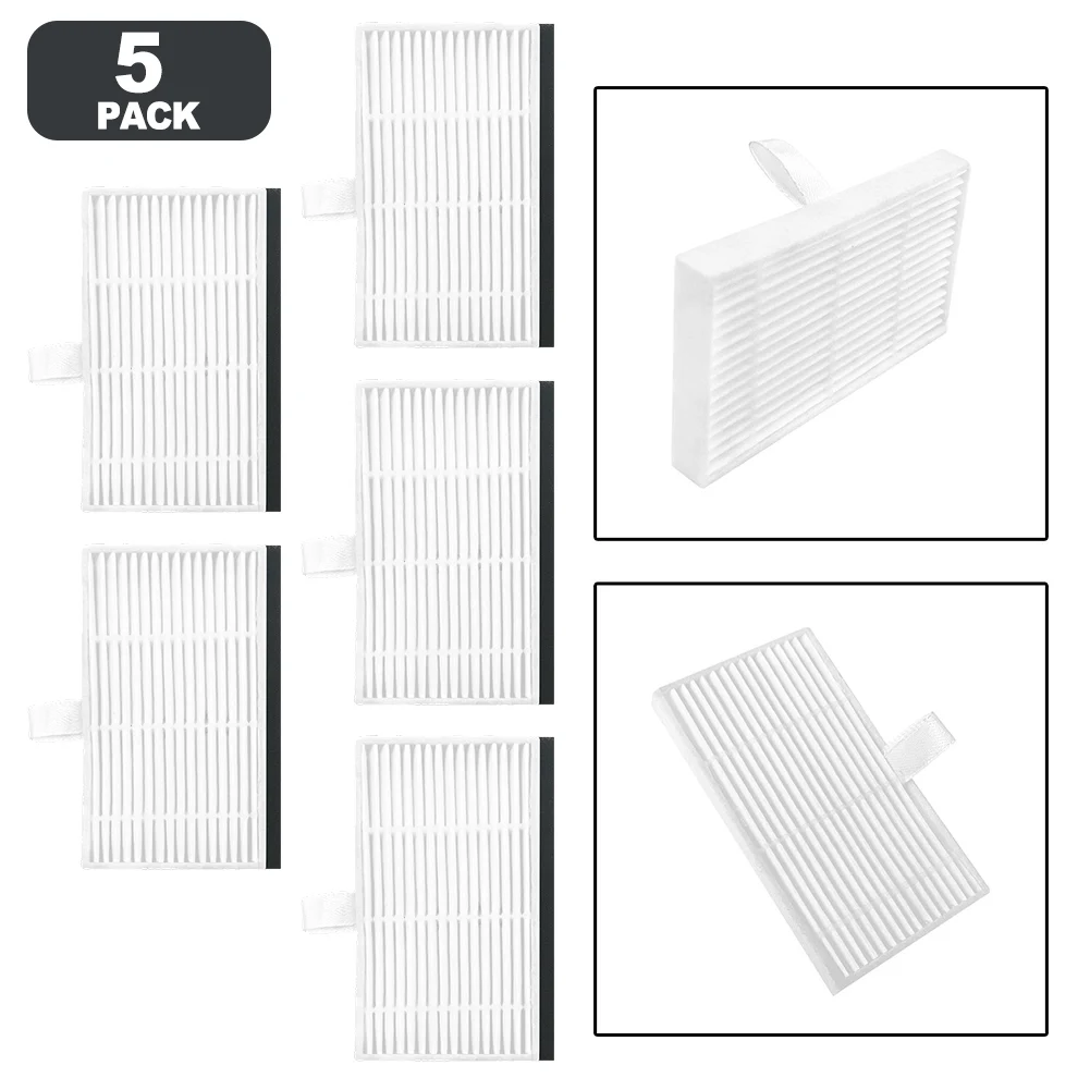5 PCS Vacuum Cleaner Filter Replacement Washable Filter Maintain Clean And Hygienic Floor For Conga 7690 Immortal Max M
