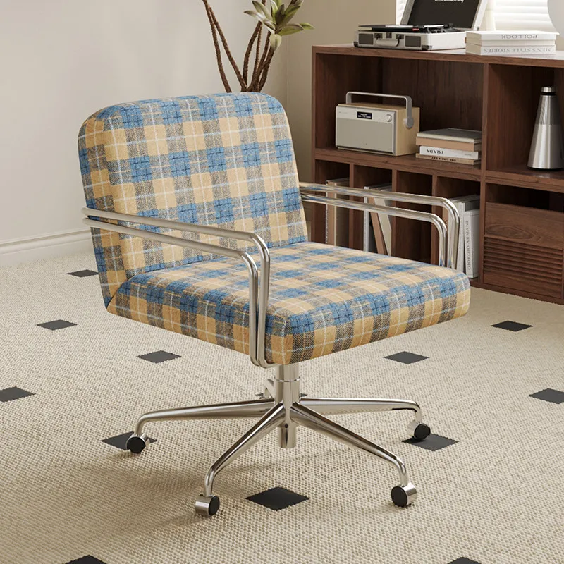 ee-Computer Chair Home Comfortable Sedentary Study Office Chair Can Be Lifted and Lowered Rotary Desk Backrest Study Chairs