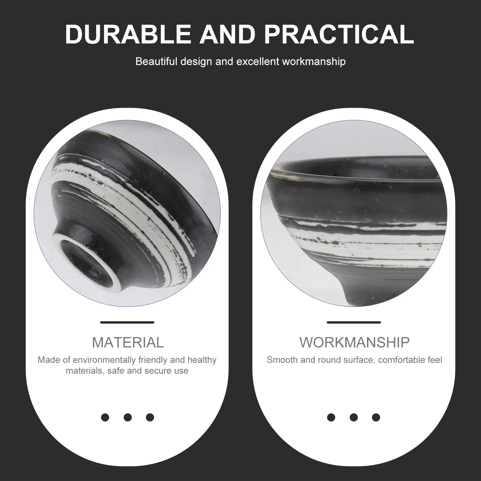 

1 Set Of Ceramic Seafood Soup Pot Japanese Style Retro Design Smooth Surface Practical Teapot Set For Tea Restaurant Home