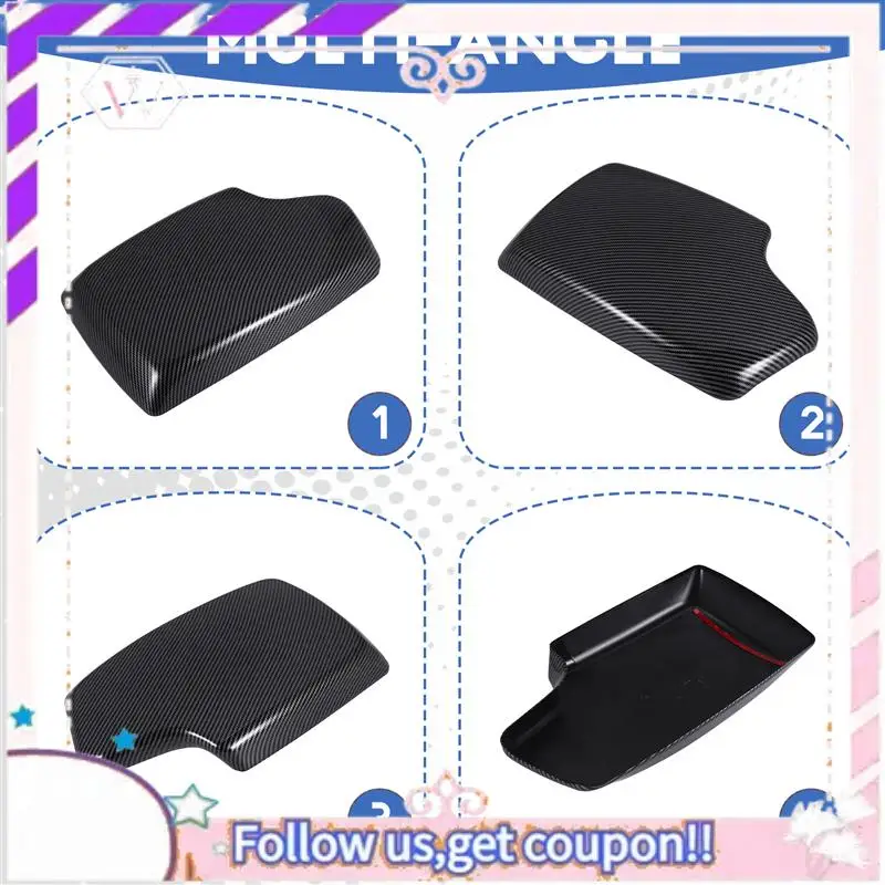 

Portable Carbon Fiber Center Console Armrest Panel Cover Trim For-BMW 3 3GT 4 Series E90 F30 F31 F34 F32 F36 F34 2013-2019