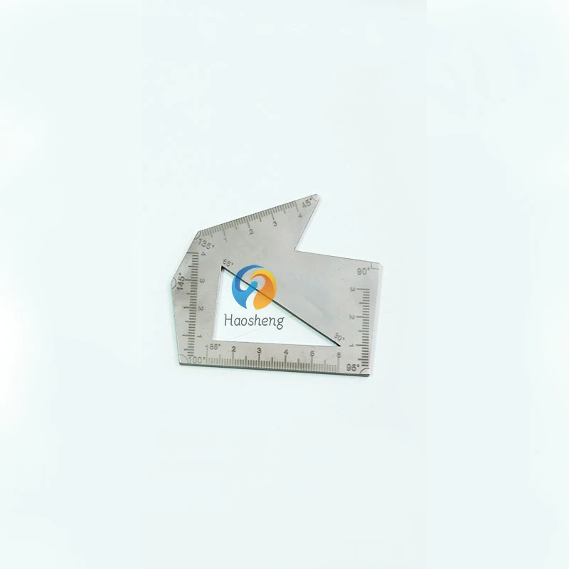 ศัลยกรรมพลาสติกคาลิปเปอร์จมูกประติมากรรมแผ่นการออกแบบจมูกอุปกรณ์วัดไม้บรรทัดสองด้านขนาด