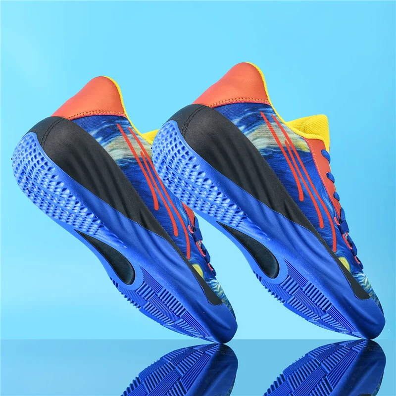 

Four Seasons New High Top Men's Shoes Breathable Trendy Versatile Sneakers Sports Student Sports Casual Basketball Trendy Shoes