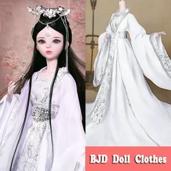 60cm bjd Puppe clohtes chinesische Hanfu Kleidung altes Puppen kleid für Puppen Puppen zubehör