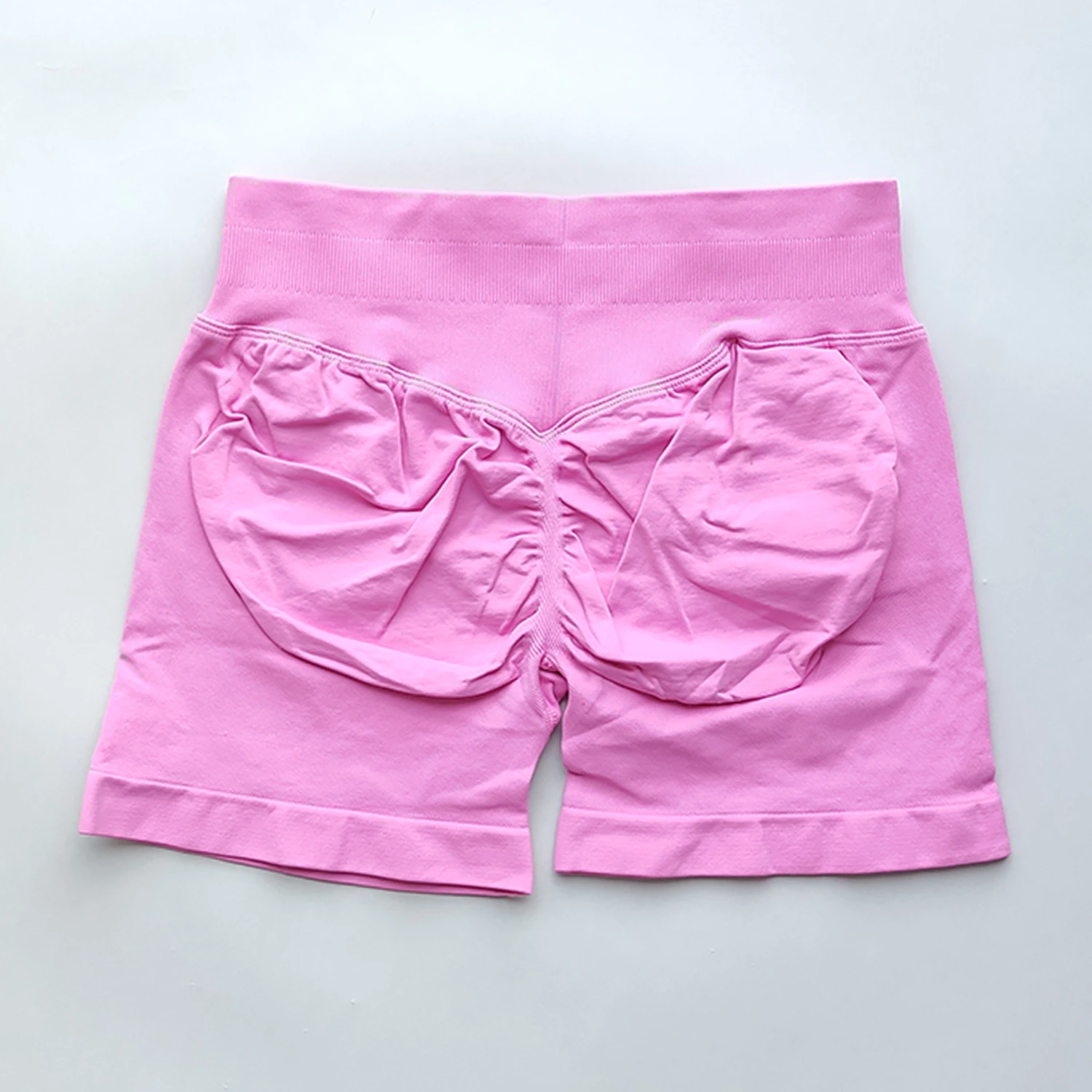 Impact Shorts 4.5 Gym Seamless Shorts Woman Fitness Biker Low Ribbed Band Workout Clothes Scrunch Butt Yoga Short De Sport Femme image 3
