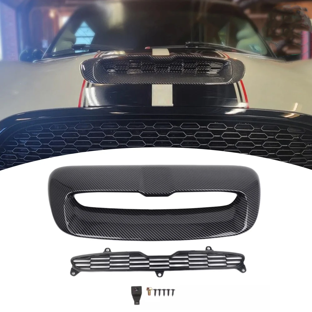 

​Carbon Style For BMW Mini Cooper S R55 R56 R57 R58 Hood Air Intake Vent Scoop