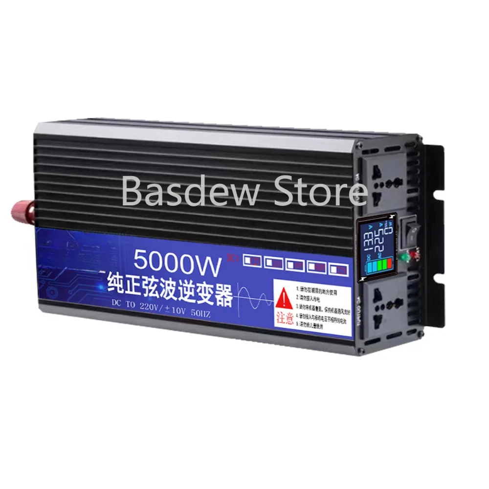 

Pure Sine Wave Inverter Truck 12v24v48v To 220v5000w Vehicle Inverter