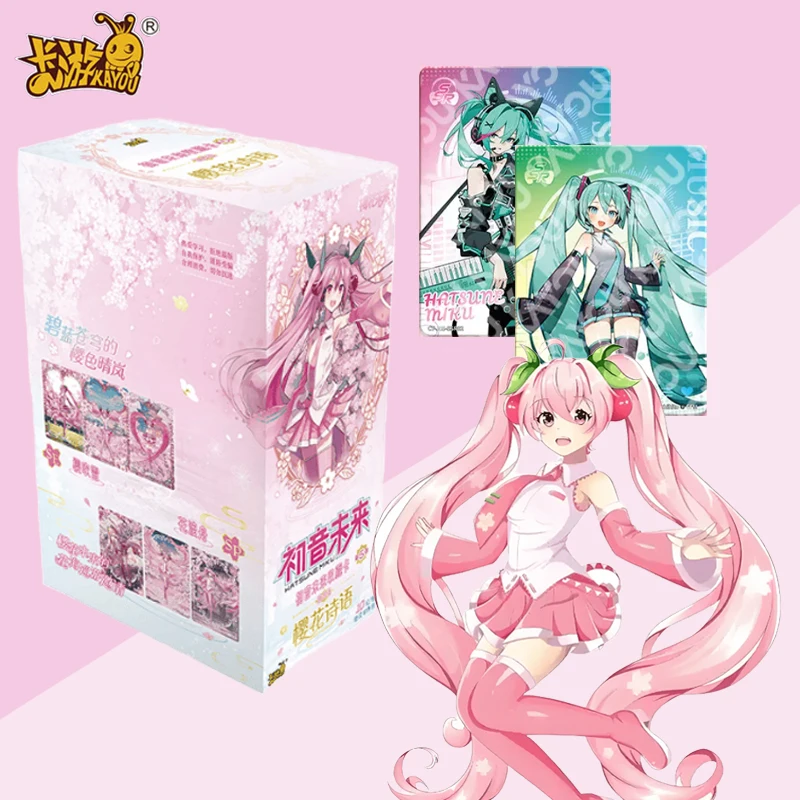 kayou-carte-de-collection-authentique-hatsune-miku-sakura-poetry-chujianbao-figurine-de-dessin-anime-jouet-peripherique-cadeau-pour-fille