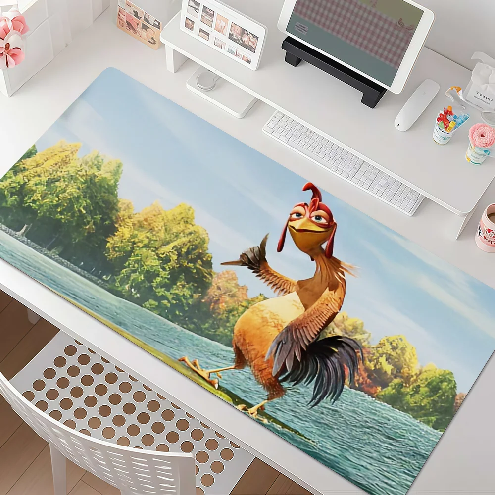 Surf's Up Chicken Joe Abstract Meme Mouse Pad Large Non-Slip Waterproof Mat Stitched Edge Keyboard Pad for Gaming Daily Office