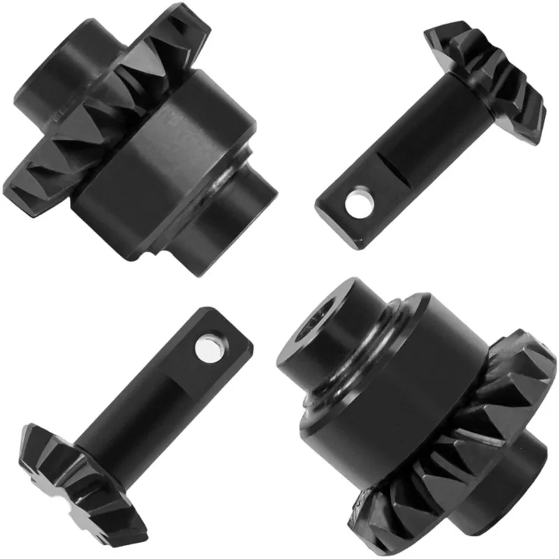 Excellent-Steel Axle Gears Front& Rear Metal Differential Ring Pinion Gear Set 11T- 18T For Redcat Ascent-32 1/32 RC Crawler