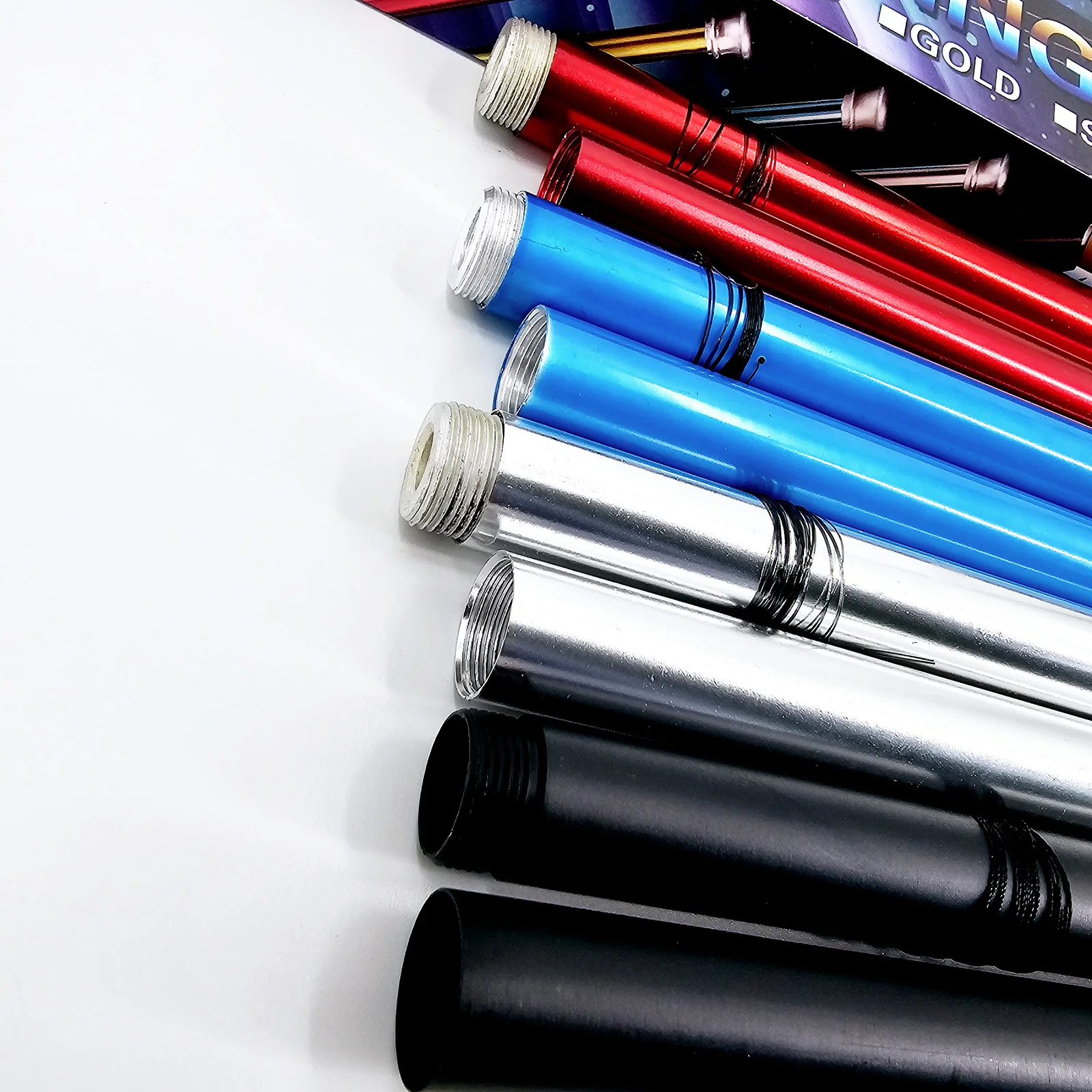 Floating Aluminum Magic Wand No Strings Levitation Trick for Stage Close Up Street Performance Lightweight Dancing Cane 5 Colors