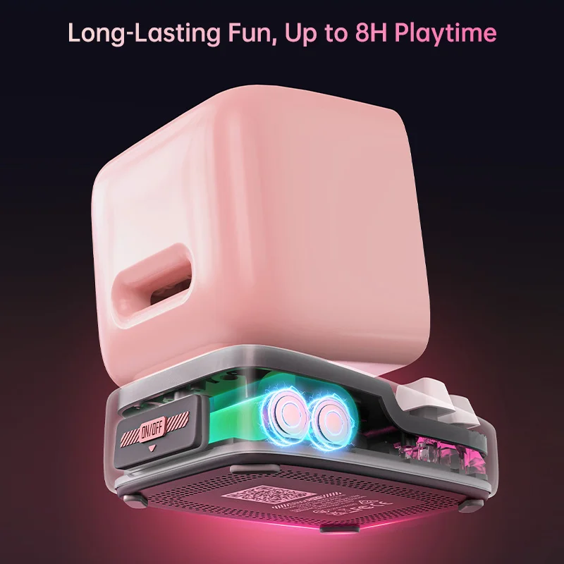 Divoom Ditoo-plus ポータブルBluetoothスピーカー3.55インチLED