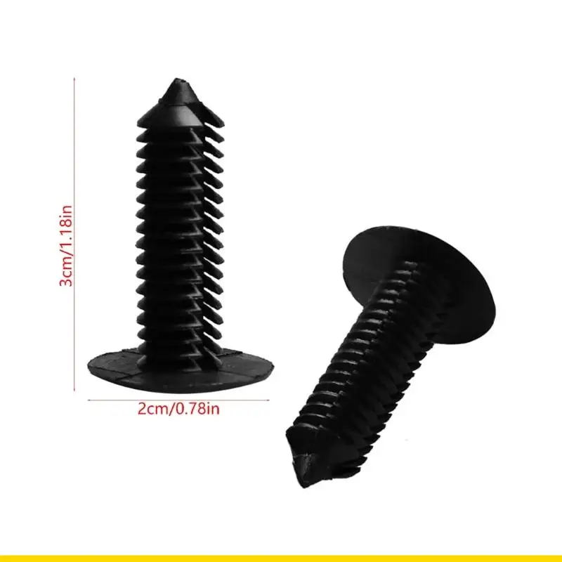 SZCH Universal Vehicle Trim Fastener Clips Plastic Anti Loose Barbed Rivets For Cabriolet MPV Pickup