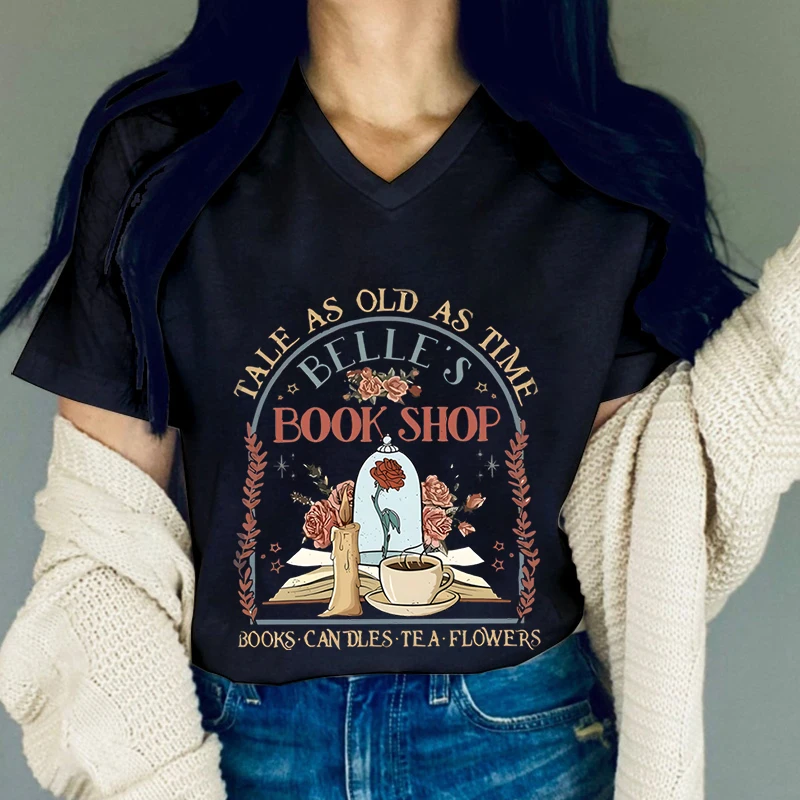 וינטג 'רטרו כמו זמן חולצות תה נשי תה פרחים תה נשים פרחים מזדמנים שרוול קצר העליון רטרו פרחונית נשים