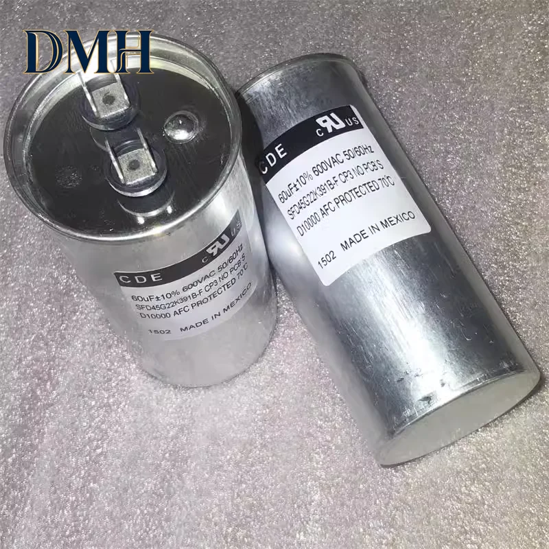 606K 60UF 600VAC Fever Biliary Machine High Voltage Filter Oil Immersed Endless Capacitor