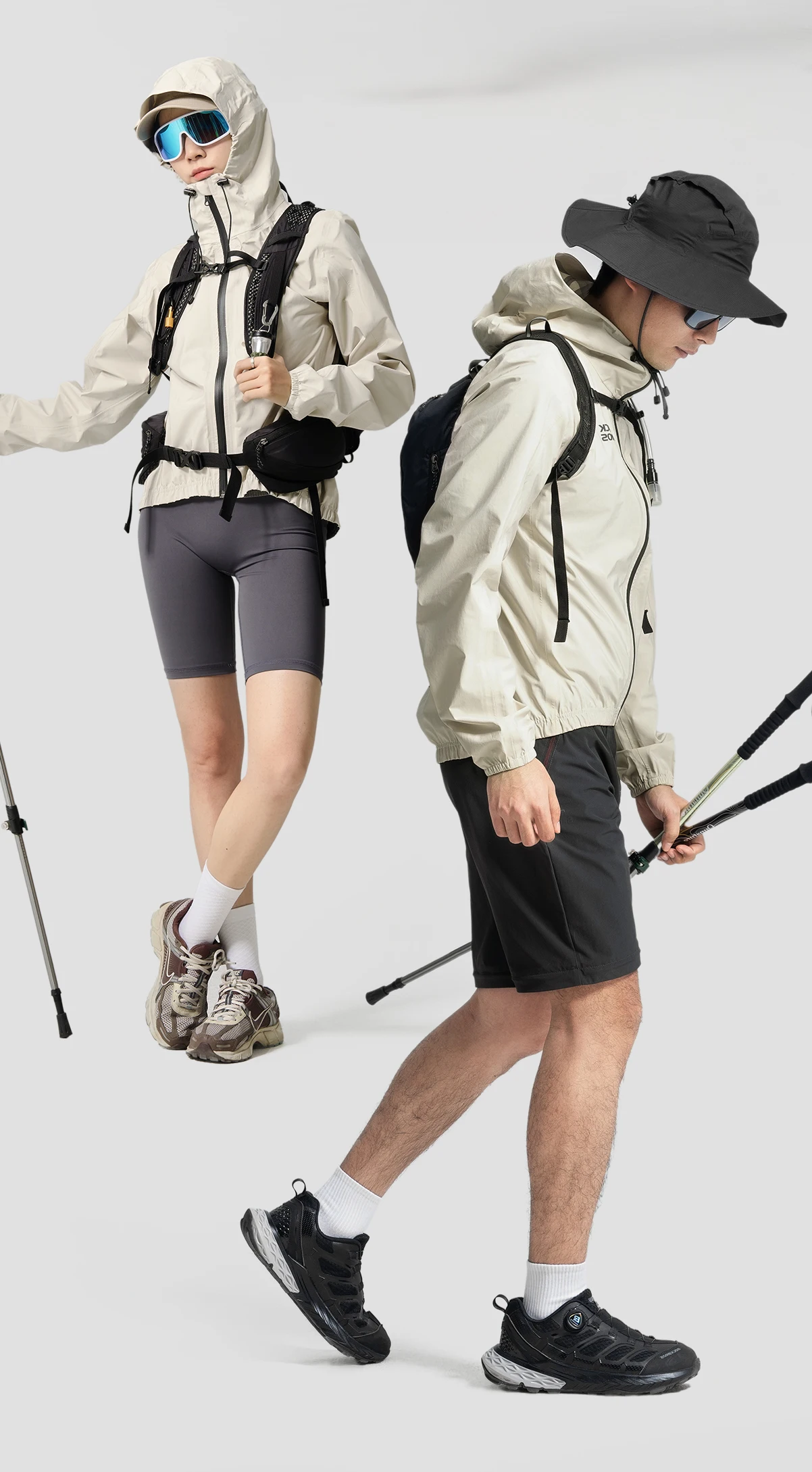 ROCKBROS Wasserdichte Winddichte Jacke, Schwerregenjacke, Mountainbike- und Straßenrad-Regenjacke für Männer und Frauen – Detail 16