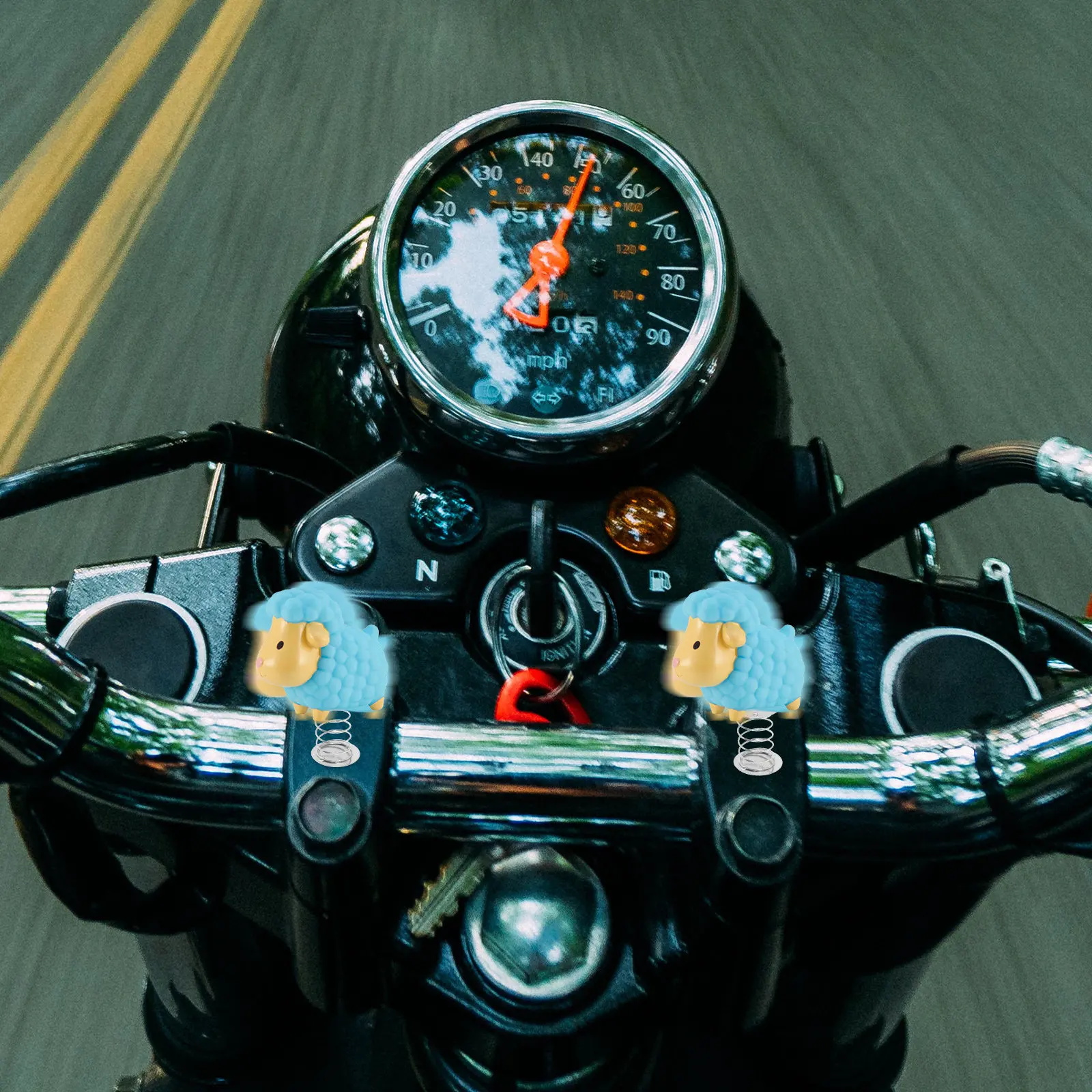 

10 шт. пружинных оснований для качающейся головки приборной панели автомобиля, для изготовления танцующих аксессуаров для приборной панели, DIY для автомобиля и мотоцикла