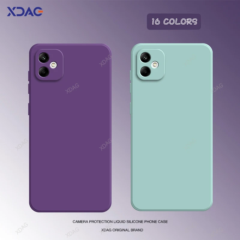 

Original Phone Case for Samsung Galaxy A05 6.7" SM-A055F SM-A055F/DS SM-A055M SM-A055M/DS Soft Simple Liquid Silicone Back Cover