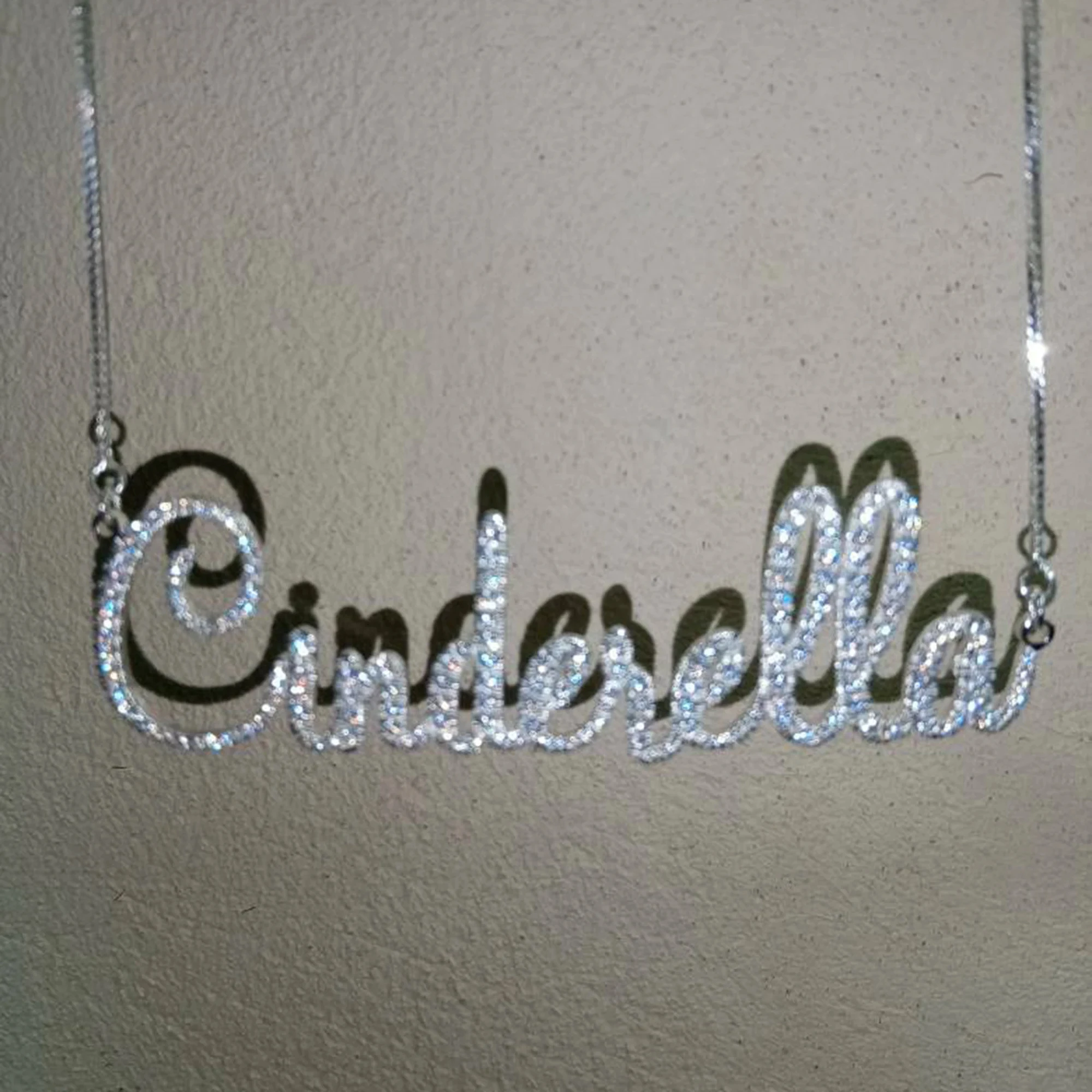 316L Stainlesss Custom Name Necklaces Pendant Letters Necklace for Women Custom Chain Jewelry Children Personalized Gold