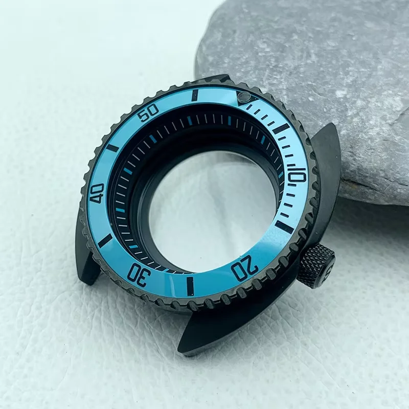 

Black 6105 6309 Abalone Turtle Case Crown at 3.0 Fits NH34 NH35 NH36 7S 4R Automatic Movement Diving 200M Water Resistance Case