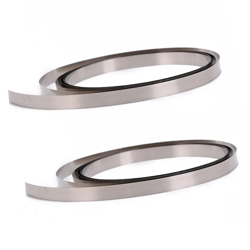 10 متر/لفة 18650 شريط النيكل 0.15 مللي متر النيكل مطلي الصلب حزام ل 21700 بطارية ليثيوم أيون بقعة لحام موصل