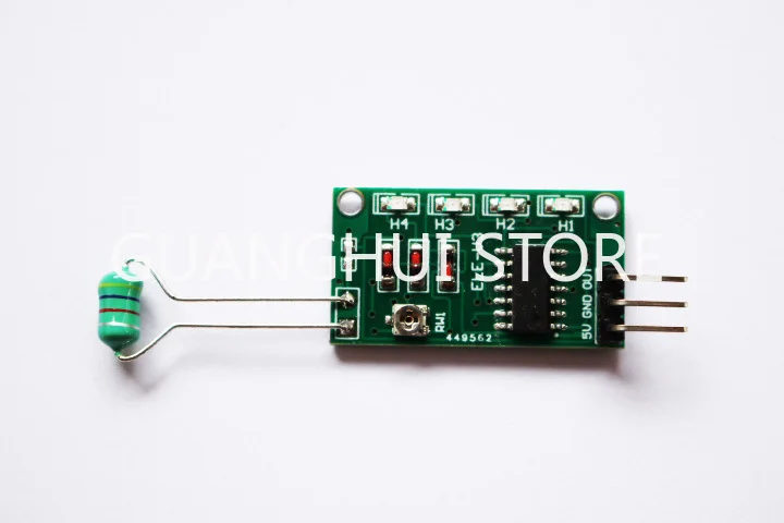 Electromagnetic wave detection sensor, voltage output LED display intensity 2PCS