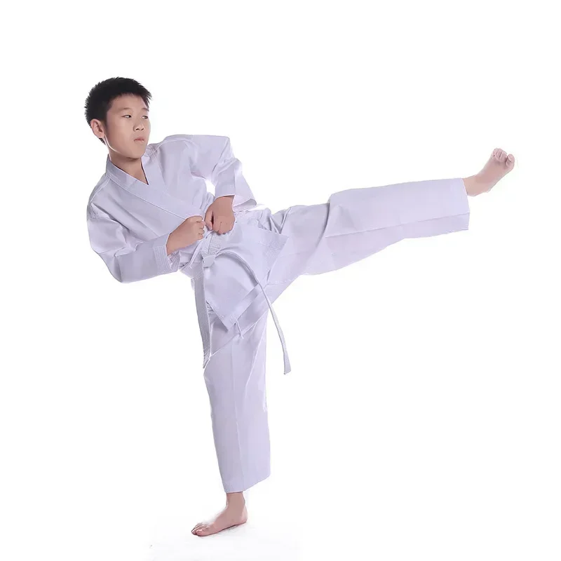 Taekwondo Sportswear Karate Suits For Children Sports Training Suits Adult Karate Uniform Judo Suits Clothes