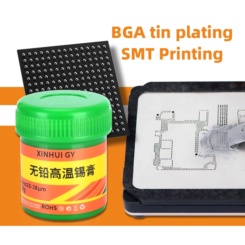 

217 lead-free 50g high-temperature solder paste repair type solder paste containing 3% silver BGA soldering solder paste