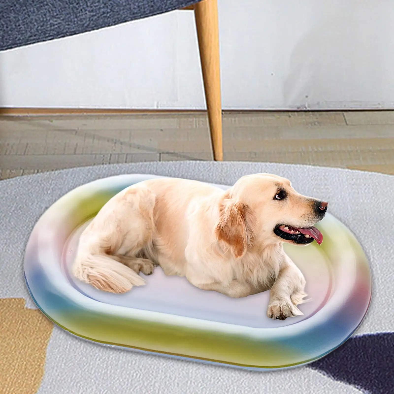 Pet Ice Mats Cooling Dog Bed, Cute Ice Pet Pad, Portable Pet Cooling Pad Pet