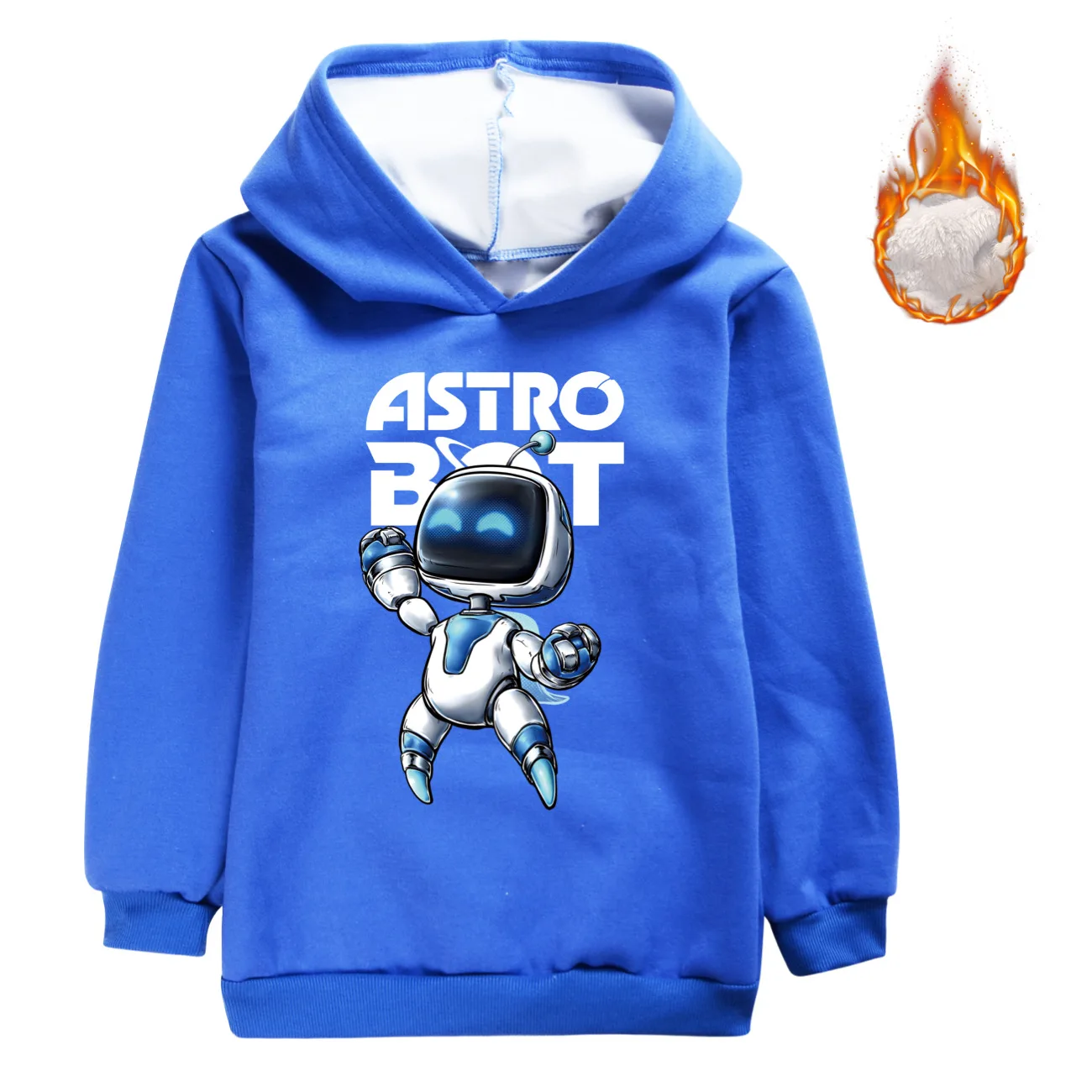 Game Astro Bot Hoodie Astrobot Comida Sweatshirts Kinderen Winterjassen Jongens Dikker Pluche Trui Hoodies Meisjes Cartoon Bovenkleding