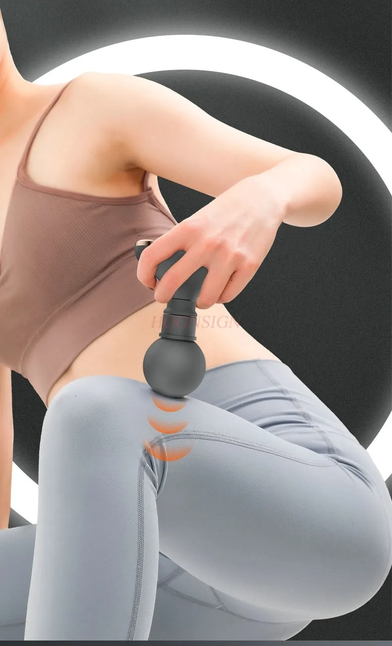 Electric Massage Gun Portable Mini Neck Back Massage Gun Deep Tissue Vibration Pain Relief Massager Fitness Muscle