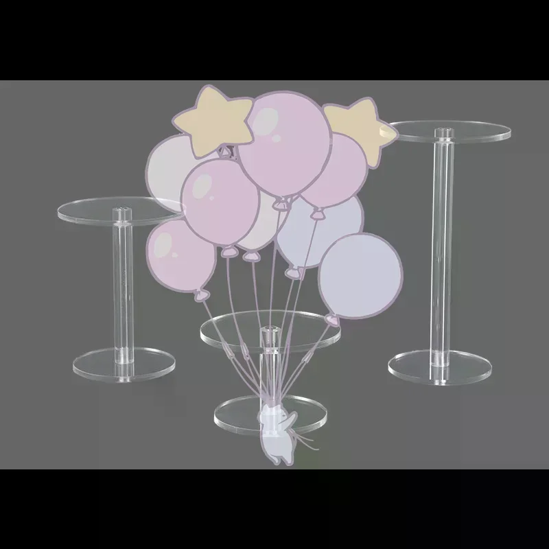 إطار شفاف صندوق مجوهرات مستدير عرض موقف أكريليك واضح سوار منظم الرف تخزين المجوهرات الرف