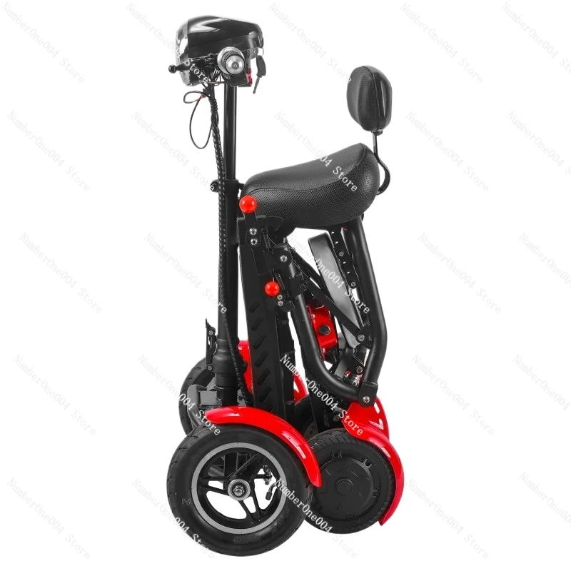 

Applicable to foldable and affordable adult mobility quadricycle for elderly perfect travel transformer 4wheel electric scooter