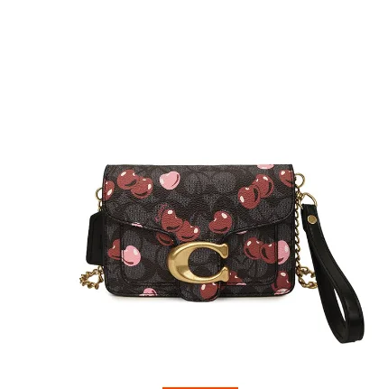 Bolsa quadrada pequena portátil da moda da textura premium, bolsa feminina versátil da nova tendência, bolsa oblíqua impressa casual da moda