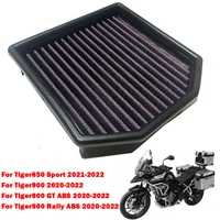 Filtro de entrada de aire para motor de motocicleta, elemento de filtro de aire limpiador para Triumph Tiger850 Sport 2021-2022 Tiger900 GT Rally 2020-2022