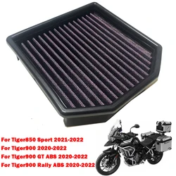 Motorcycle Engine Air Intake Filter Cleaner Air Filter Element For Triumph Tiger850 Sport 2021-2022 Tiger900 GT Rally 2020-2022