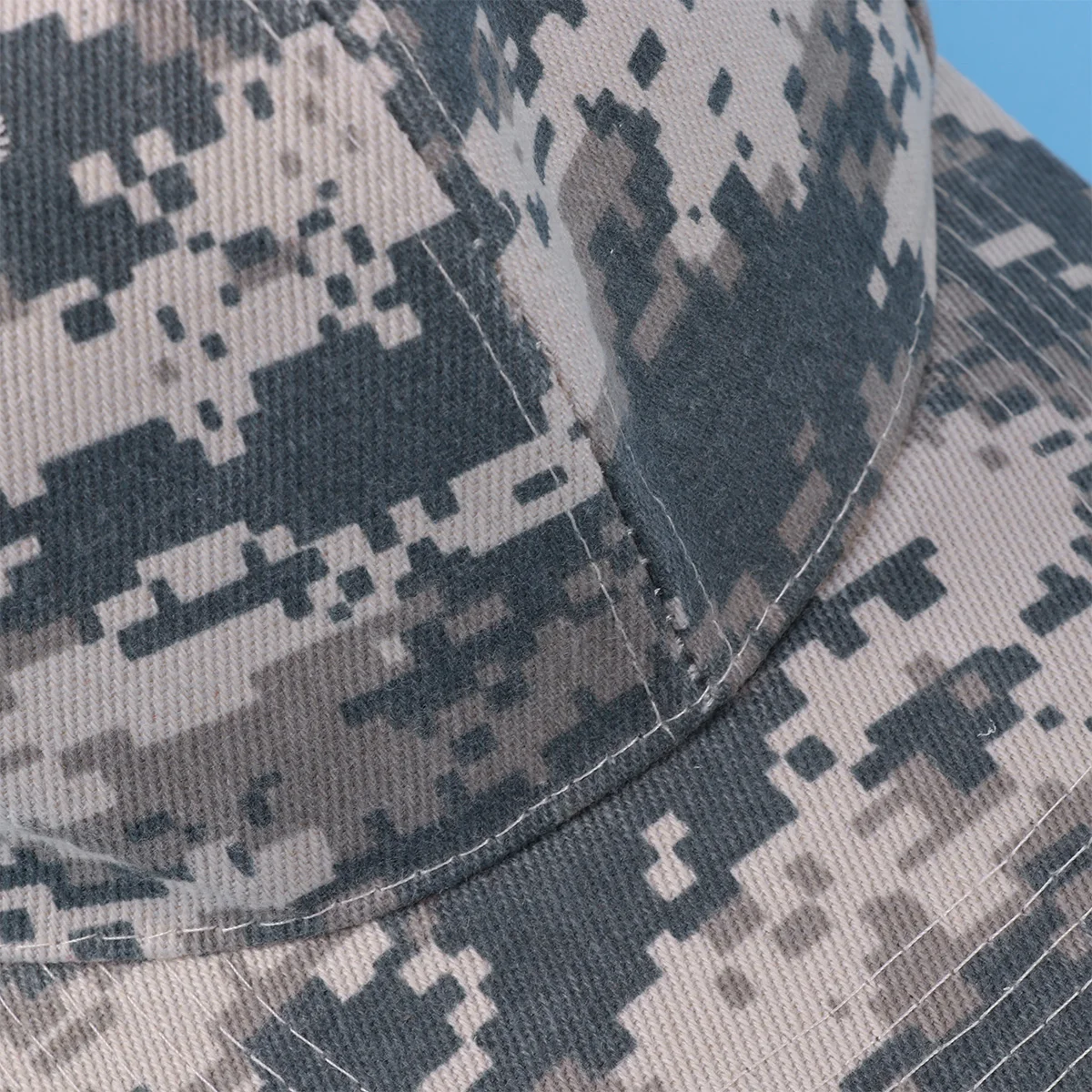 

Camouflage Sun Hat Baseball Cap Unisex Outdoor Low Profile Comfortable Hunting Peaked Adjustable Buckle Closure UV Protection