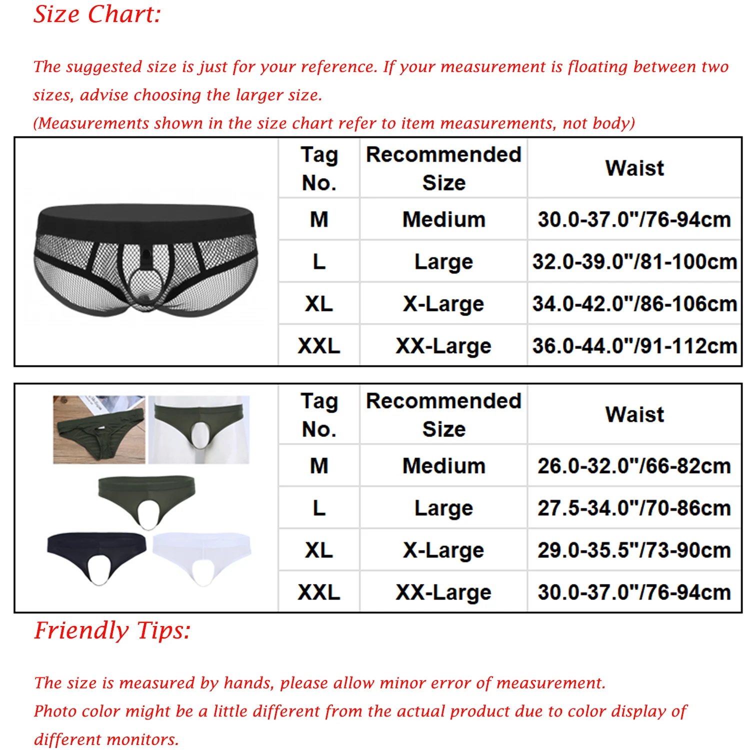 Men Fishnet Briefs Underwear Sissy Panties See Through Lingerie Low Rise Elastic Waist Open Bulge Pouch Bikini with Metal O-ring