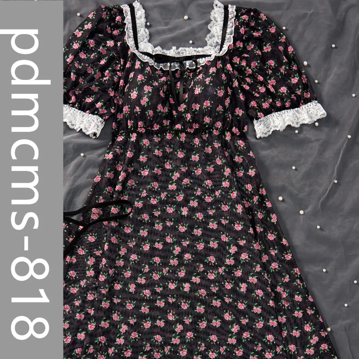 

2025 new ebay erotic underwear pure desire floral nightdress lace bed teasing seduction erotic underwear sexy underwear