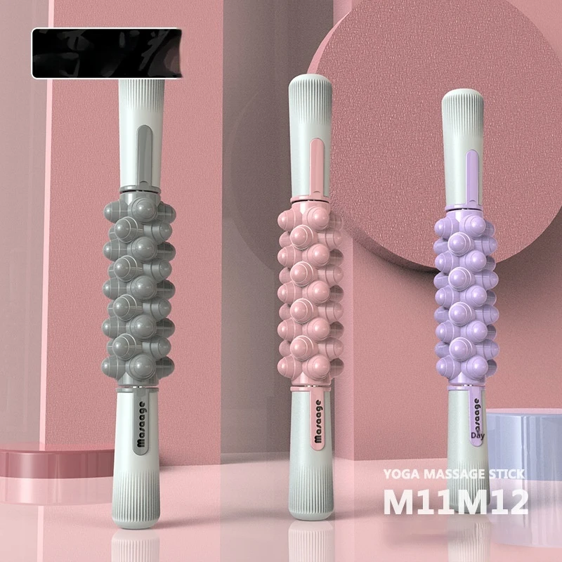Muscle Massage Rod Fascia Rod Leg Massage Roller yoga Muscle Relaxation Stretching Roller mace Leg Magic